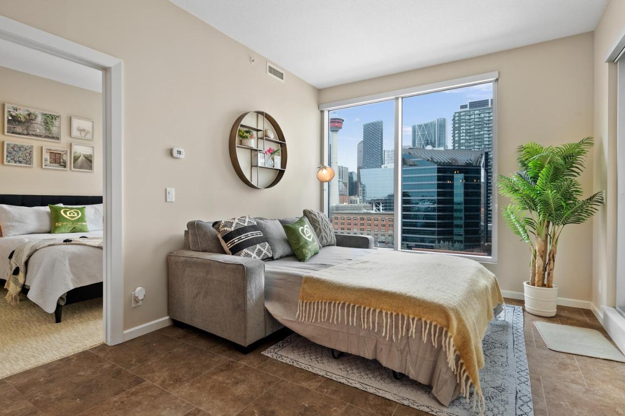 Globalstay Bmo Centre And Downtown Apartments YYC Exteriör bild